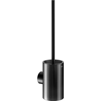 WC štětka Keuco Reva - WC štětka nástěnná s držákem, matná černá 12864379000