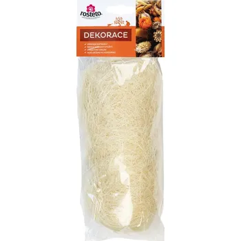 Zahradní dekorace Sisálové vlákno Rosteto 30 g přírodní (bílé)