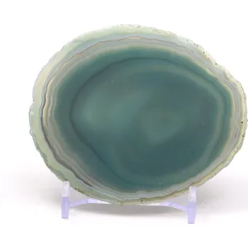 Sběratelství Magieprirody.cz Achátový plát velikost 8 cm + stojánek #1536 - Top kvalita