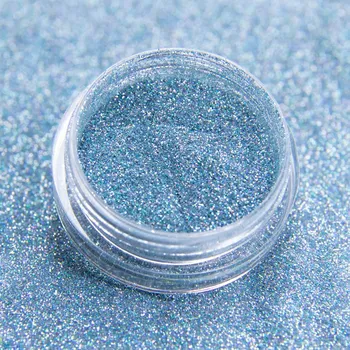 Umělé nehty Třpytky na nehty Deja vu 13, 1g (holografický mikro prach pro zdobení nehtů) (Holografické třpytky na nehty, 1g)