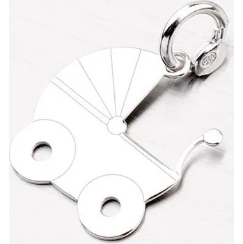 Přívěsek Dámský přívěsek stříbro 925 kočárek ze stříbra YNG3090