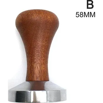 Tamper na kávu | pěchovadlo na kávu dřevěné - C