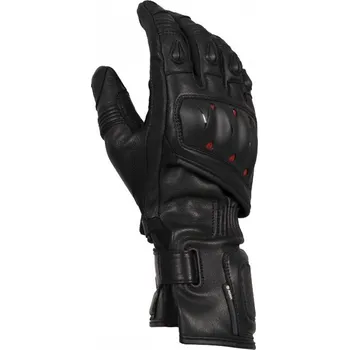 Moto rukavice Pánské motocyklové rukavice Knox OULTON MK2 černo-červené Velikost: 3XL