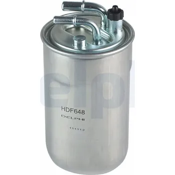 Filtr do auta Palivový filtr DELPHI HDF648
