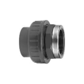 Fitinka VDL PVCU Šroubení s vnitřním závitem F s nerez kroužkem 50 X 1 1/2" + výztuž PN 16 VDL3.65.051