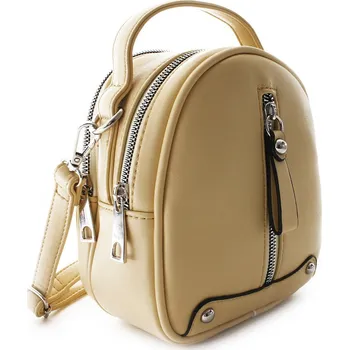 Kabelka Béžová menší dámská crossbody kabelka Rosalia