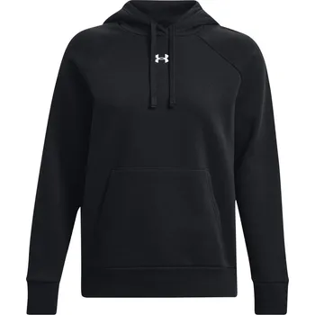Dámská mikina Dámská mikina přes hlavu Under Armour RIVAL FLEECE HOODIE W černá 1379500-001 - XL | UK 2,5 | US 3
