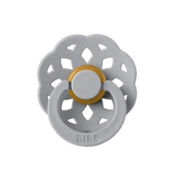 dudlíky Bibs Dudlík BOHEME CLOUD 0+ 1 ks šedá