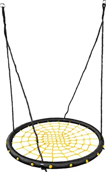 Dětská houpačka Proteco 62.20-KH-100 kruh houpací 100 cm černý/žlutý