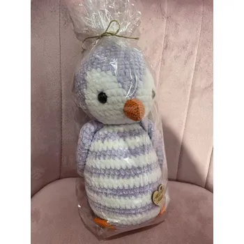 úložný prostor na hračky Design link | Háčkovaný tučňák - Designlink 0001345