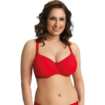 Podprsenka Dámská podprsenka 17871 Virginia red - CORIN Červená 75/H