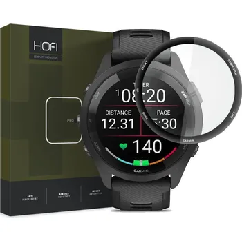Příslušenství k chytrým hodinkám Tvrzené hybridní sklo GARMIN FORERUNNER 265S HOFI Hybrid Pro+ černé