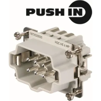 Elektrický konektor WEIDMÜLLER Konektor HDC-HE-6MP 1873530000