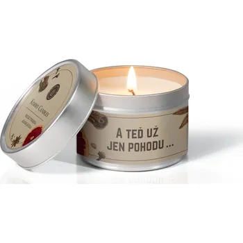 Svíčka Malá sójová svíčka A teď už jen pohodu