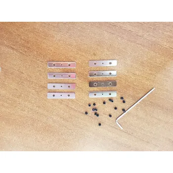 Příslušenství pro svítidlo Arelux Sada 8 kusů spojek pro propojení dvou profilů z řady PRF080 PRF080CK01