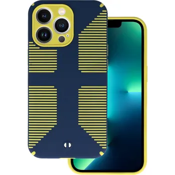 Pouzdro na mobilní telefon Pouzdro TEL PROTECT Grip pro Iphone 13 Pro Navy