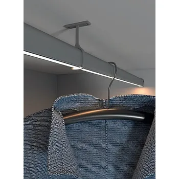 Hliníkový profil PRF110 na ramínka do skříní 2m Arelux PRF110/200