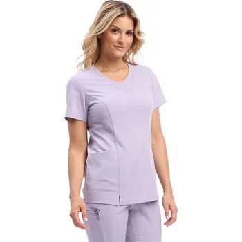 Zdravotnický oděv Dámská halena, vypasovaná, Elegant stretch, levandulová, L