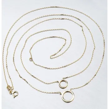 Náhrdelník Dámský náhrdelník žluté zlato 585 45-1904 délka 40 cm