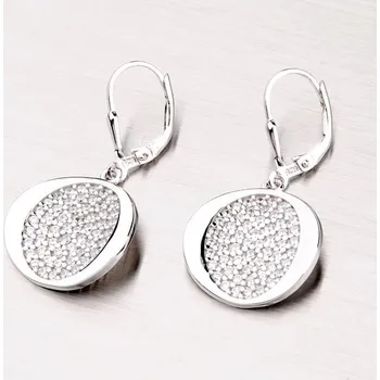 Šperk Dámské náušnice stříbro 925 zirkon ZS-101-OKS