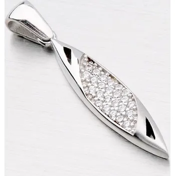 Přívěsek Dámský přívěsek stříbro 925 zirkon ZS-095/P-OKS