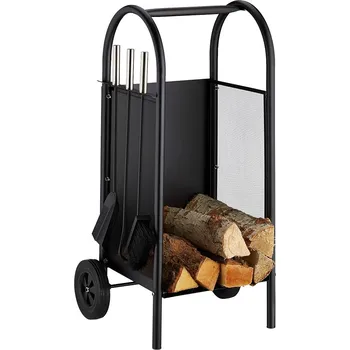 Home Life HL815 stojan na krbové dřevo s nářadím
