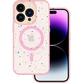 Pouzdro na mobilní telefon Tel Protect Magnetic Splash Frosted Case pro Iphone 11 Pro Light pink