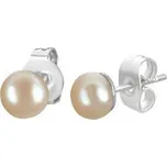 Dámské náušnice ocel perly GEWX061