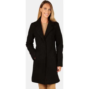 Dámský kabát Baťa dámský jednořadý kabát černé, vel. S
