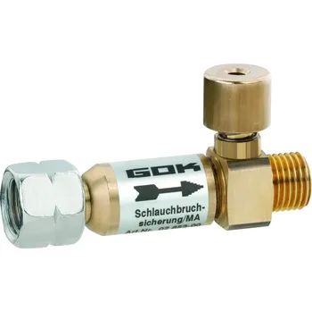 Plynová hadice Ochrana proti protržení hadice manuální