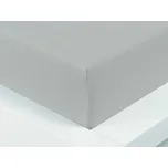 XPOSE® Jersey prostěradlo Exclusive na vysokou matraci - světle šedé 90x200 cm, Jersey + Prodloužená možnost vrácení zboží do 50 dnů