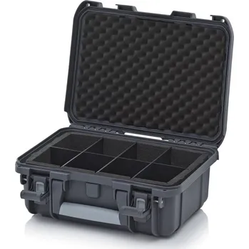 paleta Ochranné kufry Pro 40 x 30 x 16,8 cm - Antracitová šedá - Antracitová šedá - materiál: PP - CP 4316 B3-7016