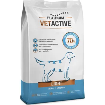 Krmivo pro psa Platinum Natural Vetactive Dog Adult Light Chicken