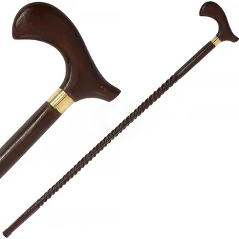 Karnevalový kostým Lord of Battles Elegantní vycházková hůl s ruční řezbou