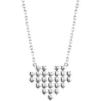 Náhrdelník Šperky4U Stříbrný náhrdelník srdíčko - ZB87186