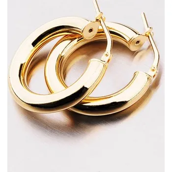 Náušnice Dámské náušnice stříbro 925 kroužky E1400522-1234-SLX