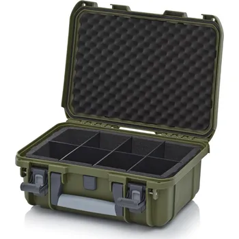 paleta Ochranné kufry Pro 40 x 30 x 16,8 cm - Olivově zelená - Olivově zelená - materiál: PP - CP 4316 B3-6003