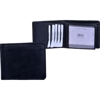 Peněženka Neus Pánská kožená peněženka TK-007 černá