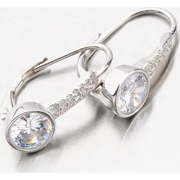 Náušnice Dámské náušnice stříbro 925 zirkon UCST-122424