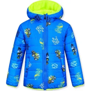 Chlapecká bunda CHLAPECKÁ ZIMNÍ BUNDA TRAKTOR BF Barva: Světle modrá, Velikost: 128