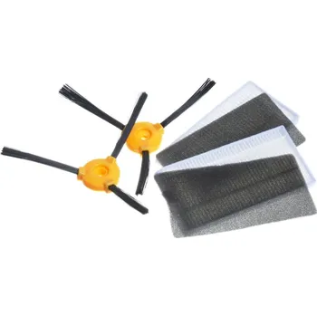 Robotický vysavač Sada filtrů a bočních kartáčků pro robotický vysavač Ecovacs Deebot N79, N79S pro Ecovacs Deebot N79S