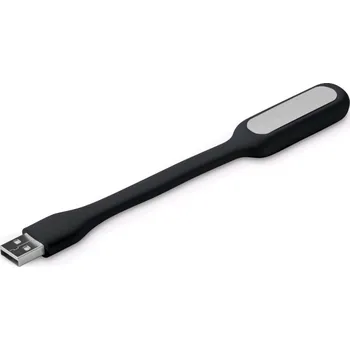 Příslušenství pro notebook USB lampička k notebooku C-TECH UNL-04, flexibilní, černá