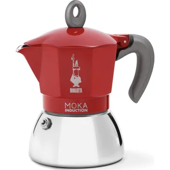 Moka konvice Bialetti Moka indukce Red 6 porcí Objem v⁠ porcích: 4 porce