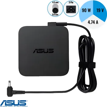 Adaptér k notebooku Originální adaptér ASUS PA-1900-30 19V 4,74A 90W (4,5x3,0mm) - lehce škráblý