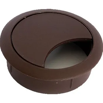 STRONG Průchodka plastová 60mm hnědá (STRONG Průchodka plastová 60mm hnědá)