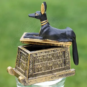 Toulec MystiCalls Šperkovnice Anup, hlídaná staroegyptským bohem