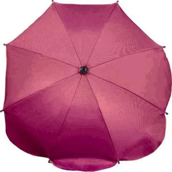 Slunečník ke kočárku Slunečník na kočárek růžovo-fialový