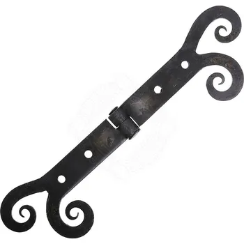 Lord of Battles Ručně kované panty se spirálovými konci, 2 ks