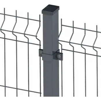 Sloupek U-LOX bez děr, 60x40x2400 mm, pozinkovaný, poplastovaný