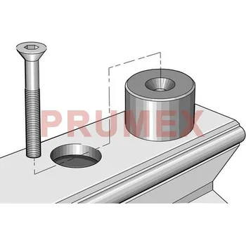 INA PASTP 32 koncová zarážka pro vodicí dráhy